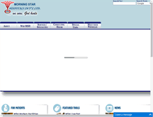 Tablet Screenshot of morningstarhospitals.com